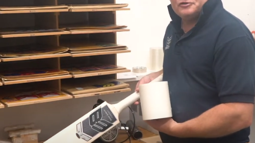 Fitting a protective cover/scuff sheet to a cricket bat ….. the right way!